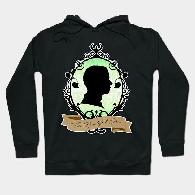 The Beautiful One Black Hoodie by Tuca Designs